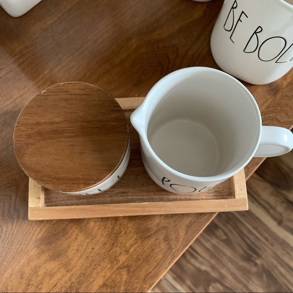 Rae Dunn sugar and creamer set SWEET & POUR - Picture 2 of 8